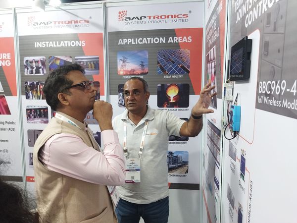Amptronics at DISTRIBUELEC 2024, Mumbai, photo 1