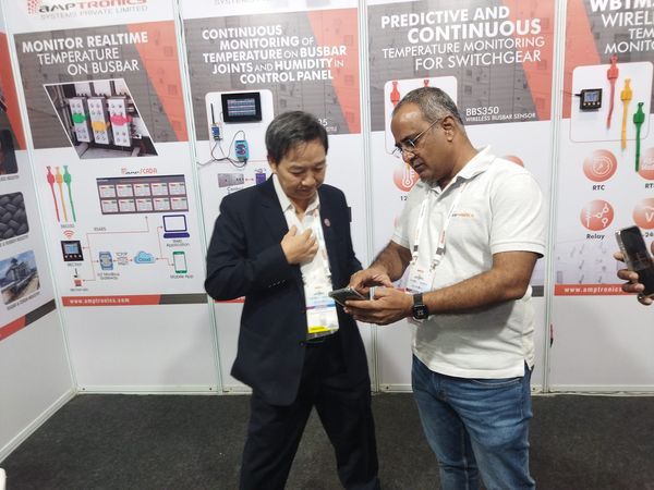 Amptronics at DISTRIBUELEC 2024, Mumbai, photo 3