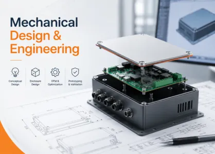 Mechanical design and engineering of an electronics enclosure