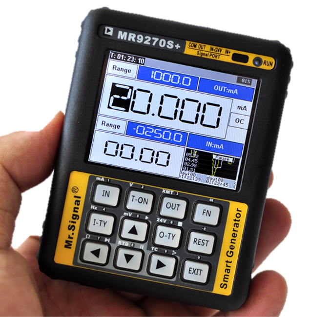 Multifuctional Signal Generator, Modbus Master, 20000 Point Logger and HART general Command