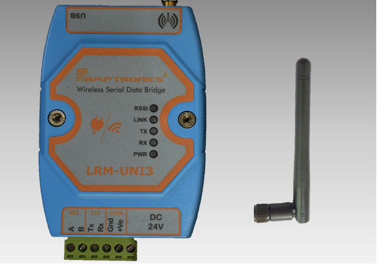 Wireless Serial to RS485 Converter, Universal Data Bridge